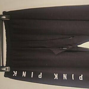 Victoria Secret Pink, size S, lounge pants, black